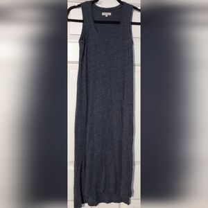 Madewell Heathered Blue Maxi Dress